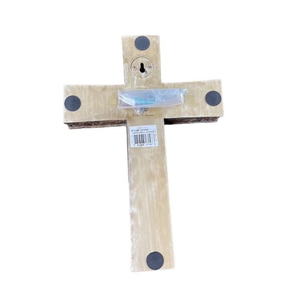 Jane Seymour Coral Canyon Cross Crucifix Wall Hanging Hollywood Regency Art u - Picture 6 of 7